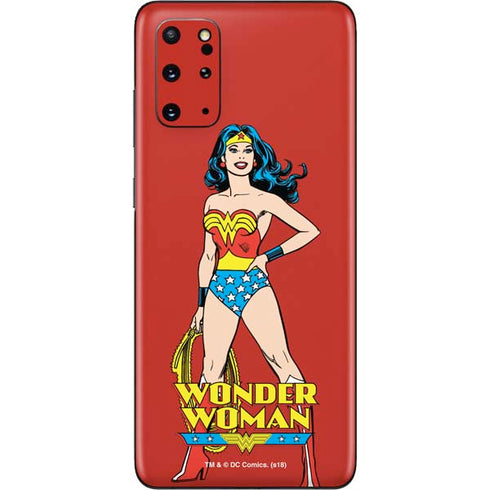 DC Comics Wonder Woman Classic Art Pose Galaxy S20 Plus Skin